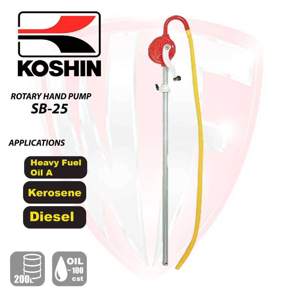 KOSHIN SB25 HAND ROTARY PUMP (MADE IN JAPAN)